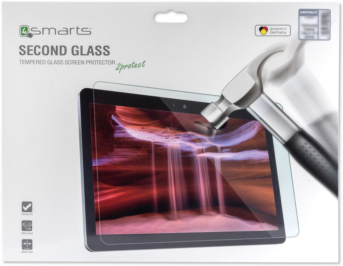 4smarts Second Glass Samsung Galaxy Tab Active Pro Screen Protector afbeelding 1