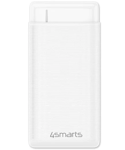 4smarts VoltHub Go2 Powerbank met USB-A en USB-C 20.000 mAh Wit afbeelding 2