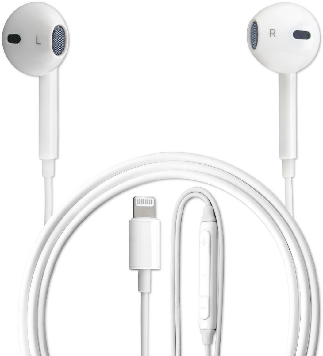 4smarts Melody 2 MFi Apple Oortjes met Lightning Aansluiting Wit afbeelding 1