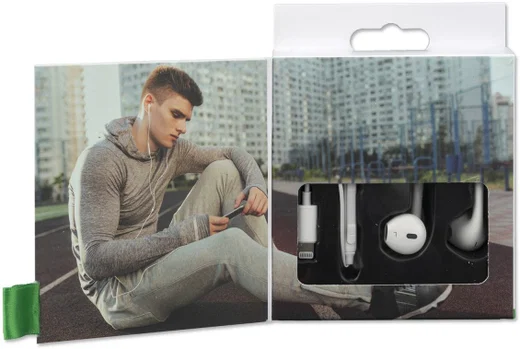 4smarts Melody 2 MFi Apple Oortjes met Lightning Aansluiting Wit afbeelding 5