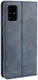 Samsung Galaxy A51 Book Case Hoesje Book Case Retro Wallet Blauw afbeelding 5