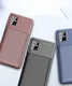 Samsung Galaxy A51 Hoesje Geborsteld Carbon Bruin afbeelding 11
