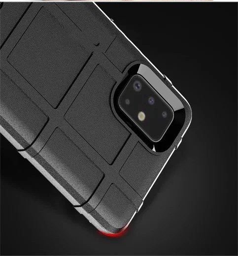 Samsung Galaxy A71 Hoesje Rugged Shield Blauw afbeelding 6