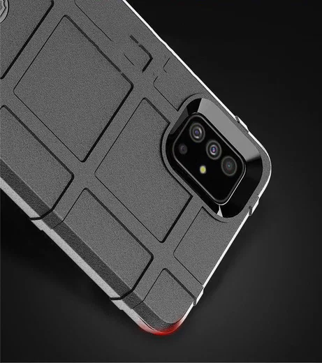 Samsung Galaxy A51 Hoesje Shock Proof Rugged Shield Blauw afbeelding 6