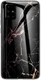 Samsung Galaxy A51 Hoesje Marmer Glass Zwart/Goud afbeelding 2