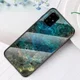 Samsung Galaxy A51 Hoesje Marmer Glass Blauw/Groen afbeelding 3