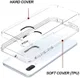 Samsung Galaxy A40 Hybride Back Cover Transparant afbeelding 2
