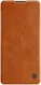 Nillkin Qin Series Book Samsung Galaxy S10 Lite Hoesje Leer Bruin afbeelding 2