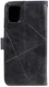 Samsung Galaxy A51 Hoesje Book Case Wallet Design Lines Zwart afbeelding 7