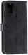 Samsung Galaxy A51 Hoesje Book Case Wallet Design Lines Zwart afbeelding 6