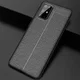 Samsung Galaxy S20 Plus Hoesje TPU Leer Design Zwart afbeelding 9