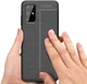 Samsung Galaxy S20 Plus Hoesje TPU Leer Design Zwart afbeelding 3