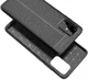 Samsung Galaxy S20 Plus Hoesje TPU Leer Design Zwart afbeelding 4