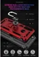 Huawei P30 Lite Hybride Hoesje met Kickstand Rood afbeelding 6