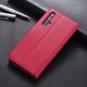 AZNS Huawei Honor 20S / Honor 20/nova 5T Portemonnee Stand Hoes Rood afbeelding 2