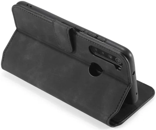 DG Ming Retro Portemonnee Xiaomi Redmi Note 8 Hoesje Zwart afbeelding 7