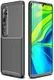 Xiaomi Mi Note 10 (Pro) Siliconen Carbon Hoesje Zwart afbeelding 1