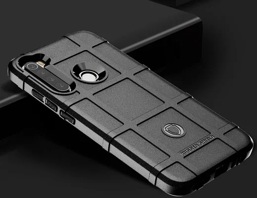Xiaomi Redmi Note 8T Anti-Shock TPU Hoesje Zwart afbeelding 2