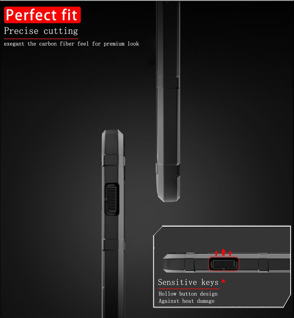 Xiaomi Redmi Note 8T Anti-Shock TPU Hoesje Zwart afbeelding 6