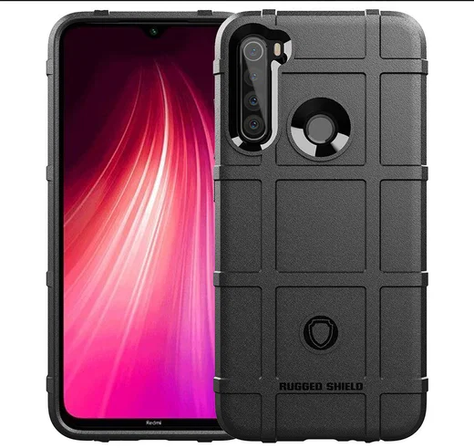 Xiaomi Redmi Note 8T Anti-Shock TPU Hoesje Zwart afbeelding 9