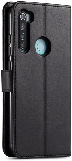 Xiaomi Redmi Note 8T Stand Portemonnee Bookcase Hoesje Zwart afbeelding 1