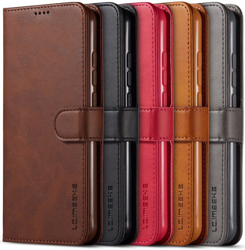 Xiaomi Redmi Note 8T Stand Portemonnee Bookcase Hoesje Zwart afbeelding 7