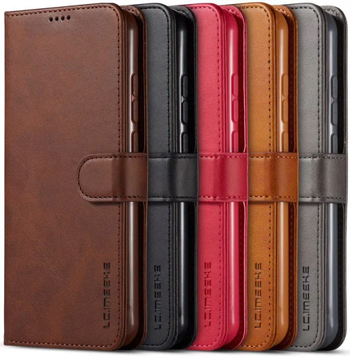 Xiaomi Redmi Note 8T Stand Portemonnee Bookcase Hoesje Zwart afbeelding 7