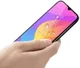 Xiaomi Mi 9 Lite Tempered Glass Screen Protector Zwart afbeelding 4