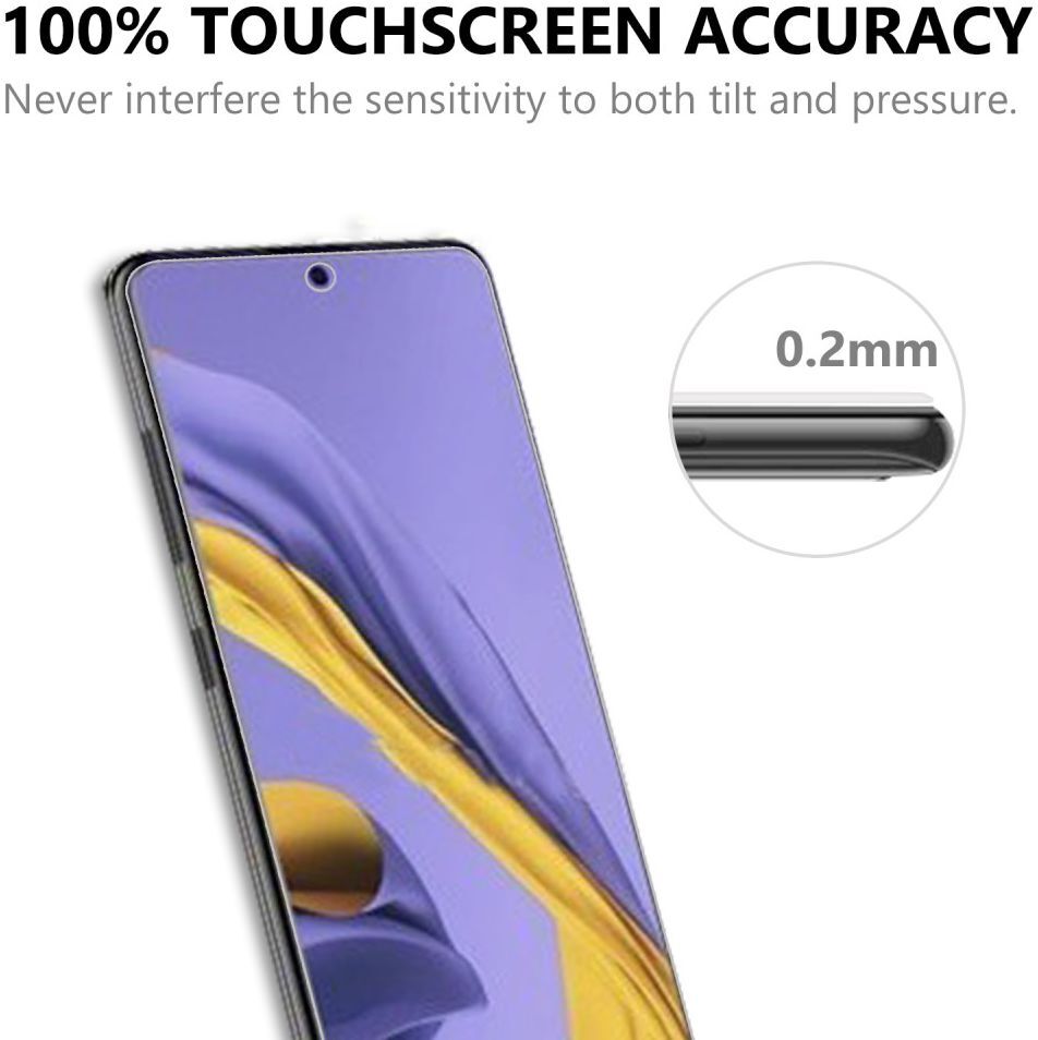 Samsung Galaxy A51 Screenprotector 2.5D Arc Edge Tempered Glass afbeelding 6
