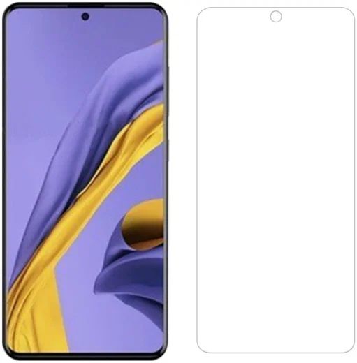 Samsung Galaxy A51 Screenprotector 2.5D Arc Edge Tempered Glass afbeelding 2