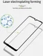 LG K50S Tempered Glass Screen Protector Zwart afbeelding 11