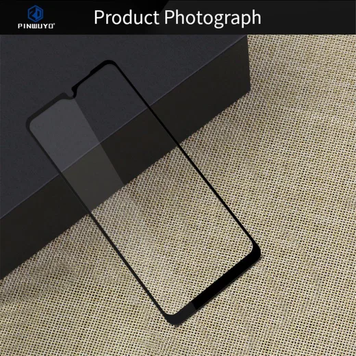LG K50S Tempered Glass Screen Protector Zwart afbeelding 5