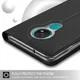 Nokia 7.2 Portemonnee Stand Hoesje Zwart afbeelding 6