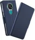 Nokia 7.2 Portemonnee Stand Hoesje Blauw afbeelding 1