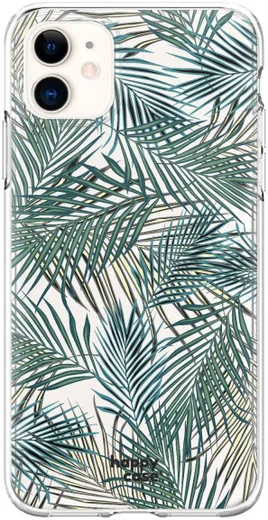 HappyCase Apple iPhone 11 Hoesje Flexibel TPU Jungle Print afbeelding 1