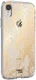 HappyCase Apple iPhone XR Hoesje Flexibel TPU Golden Leaves Print afbeelding 5
