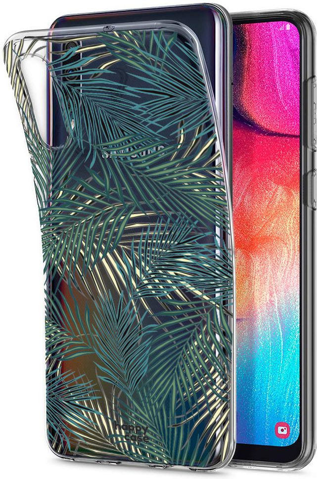 HappyCase Samsung Galaxy A50 Hoesje Flexibel TPU Jungle Print afbeelding 4