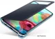Origineel Samsung Galaxy A71 Hoesje S-View Wallet Cover Zwart/Blauw afbeelding 5