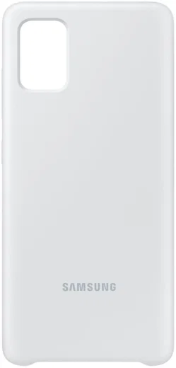 Origineel Samsung Galaxy A51 Hoesje Silicone Cover Wit afbeelding 4