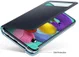 Origineel Samsung Galaxy A51 Hoesje S-View Wallet Cover Zwart/Blauw afbeelding 6