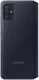 Origineel Samsung Galaxy A51 Hoesje S-View Wallet Cover Zwart/Blauw afbeelding 5