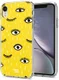 HappyCase Apple iPhone XR Hoesje Flexibel TPU Happy Eyes Print afbeelding 2