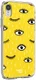 HappyCase Apple iPhone XR Hoesje Flexibel TPU Happy Eyes Print afbeelding 5