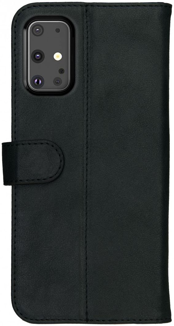 Rosso Deluxe Samsung Galaxy S20 Plus Hoesje Echt Leer Book Case Zwart afbeelding 8