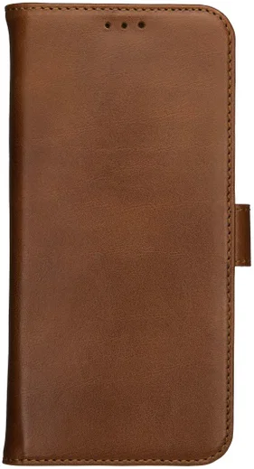 Rosso Deluxe Samsung Galaxy S20 Ultra Hoesje Echt Leer Book Case Bruin afbeelding 12