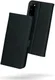 Rosso Deluxe Samsung Galaxy S20 Hoesje Echt Leer Book Case Zwart afbeelding 2
