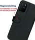 Rosso Deluxe Samsung Galaxy S10 Lite Hoesje Echt Leer Book Case Zwart afbeelding 9