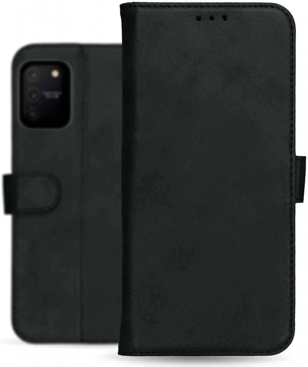 Rosso Deluxe Samsung Galaxy S10 Lite Hoesje Echt Leer Book Case Zwart afbeelding 13