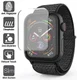 Whitestone Dome Glass Apple Watch 44MM Screenprotector (2-Pack) afbeelding 4