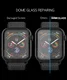 Whitestone Dome Glass Apple Watch 44MM Screenprotector (2-Pack) afbeelding 6